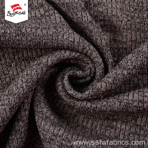 Fashionable Elegant Knitted Rayon Metallic Fabric